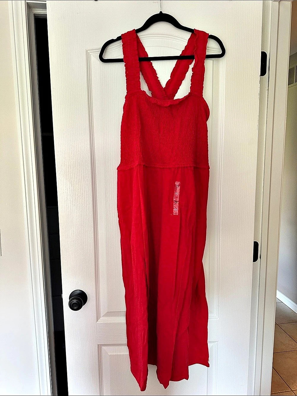 Tommy Hilfiger Cask Knit Dress Maxi Dress in Red Size XL NWT